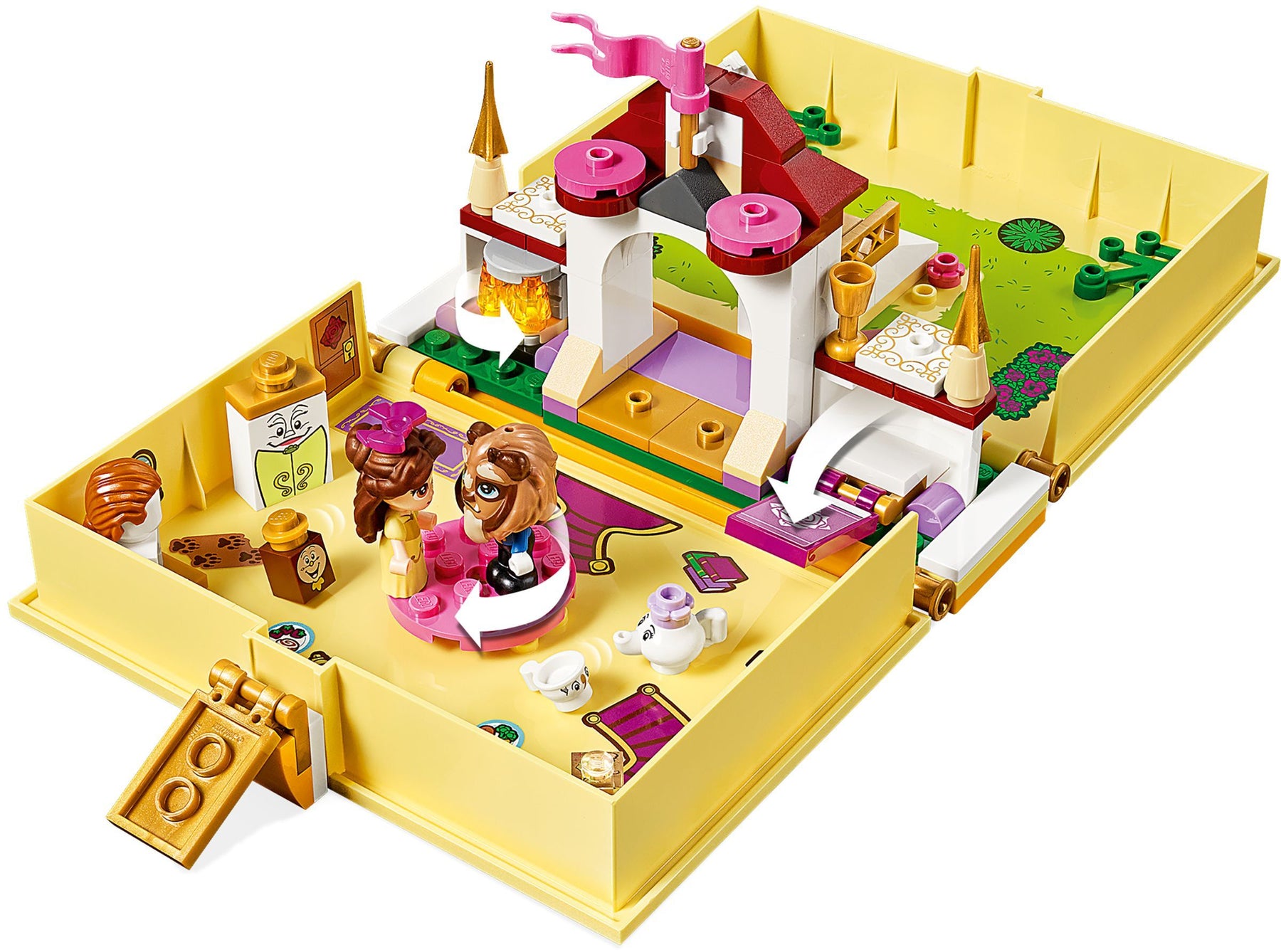 LEGO 43177 Belle's Storybook Adventures - Disney Beauty & the Beast - SuperSaverAU - view 3
