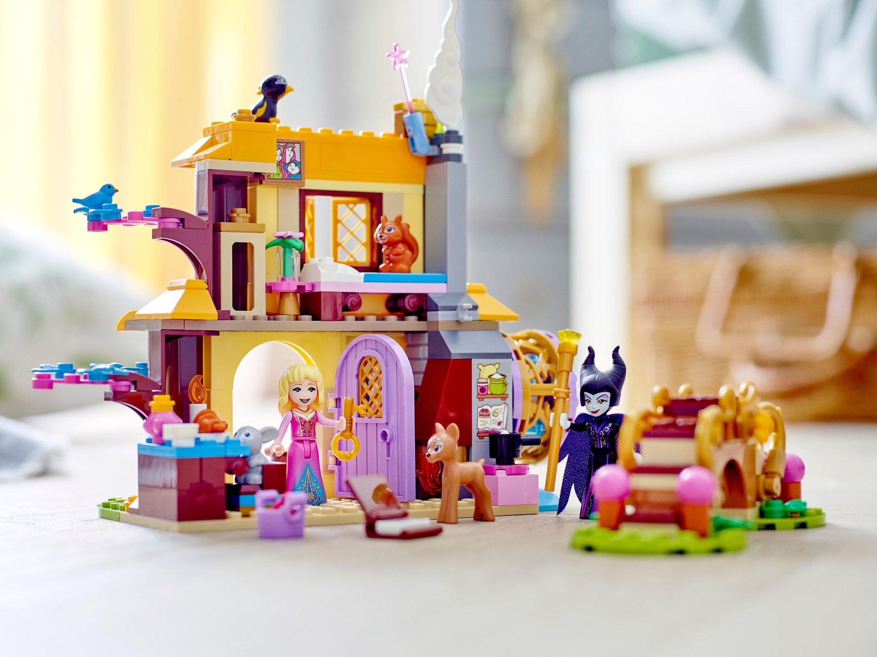 LEGO 43188 Aurora's Forest Cottage: Disney Princess Building Toy - SuperSaverAU - view 2