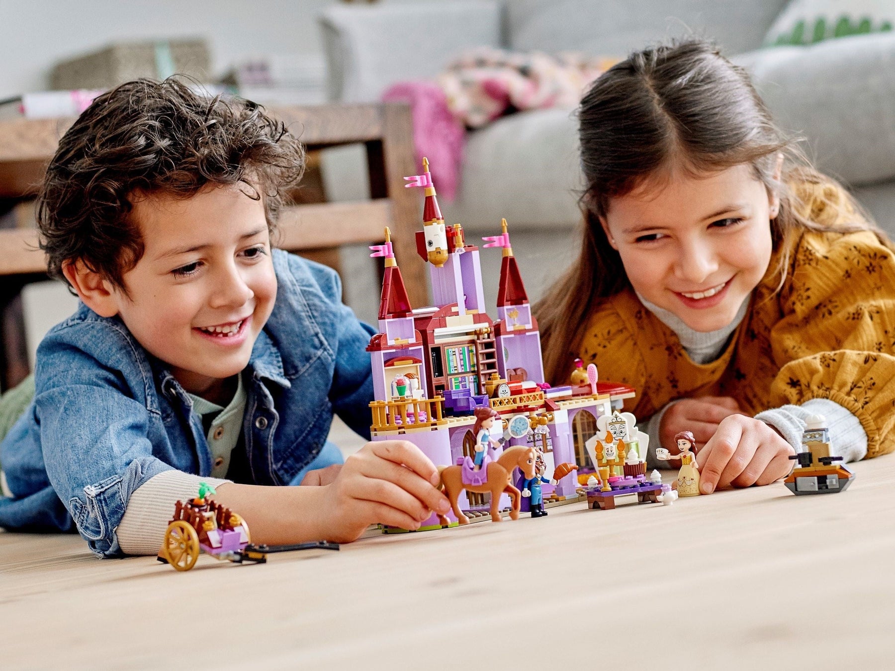 LEGO 43196 Belle & Beast's Castle - Disney Princess Building Toy - SuperSaverAU - view 3