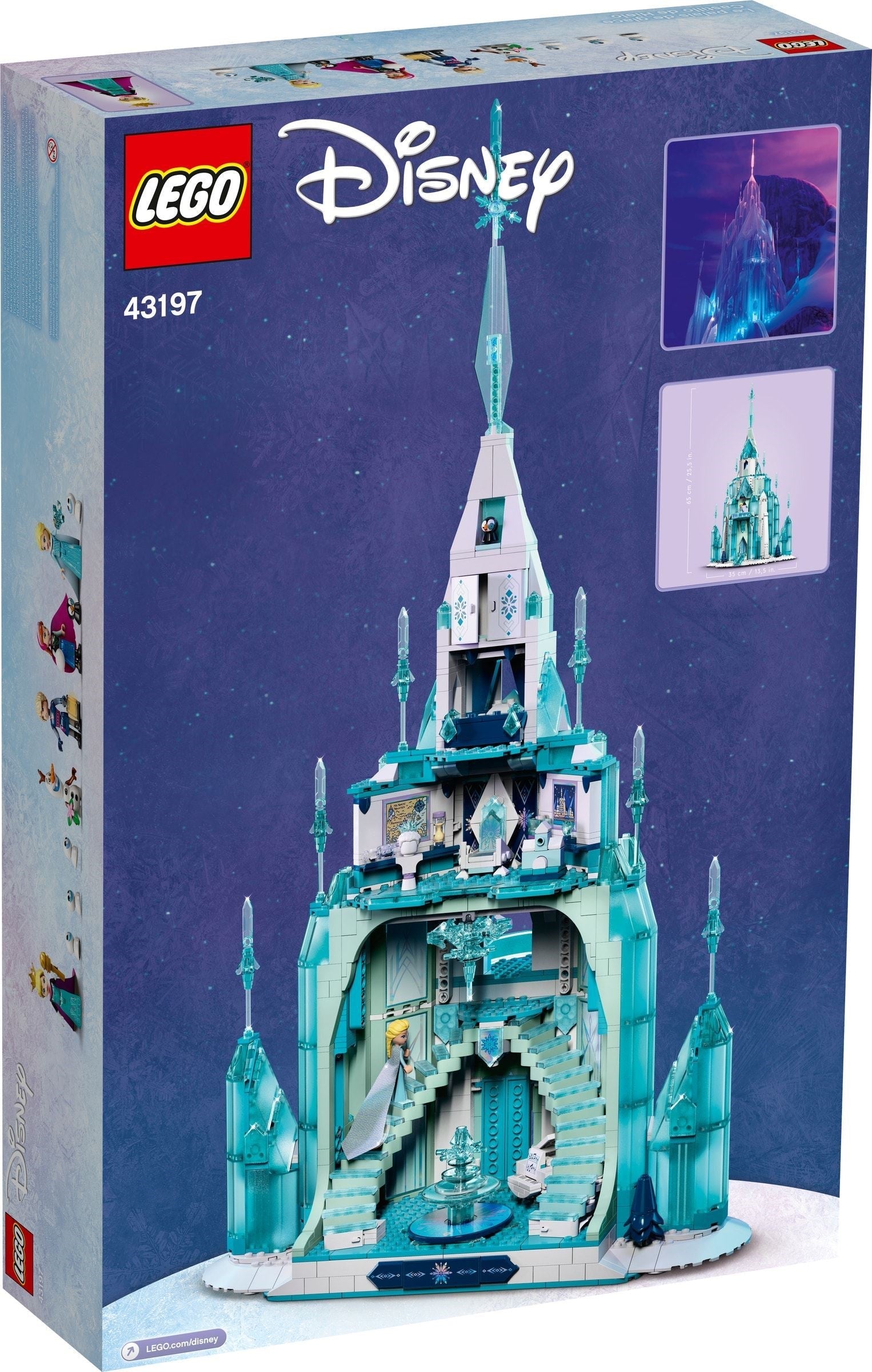 Lego - Disney FROZEN THE ICE CASTLE Set - Authentic Elsa 43197 - SuperSaverAU - view 7
