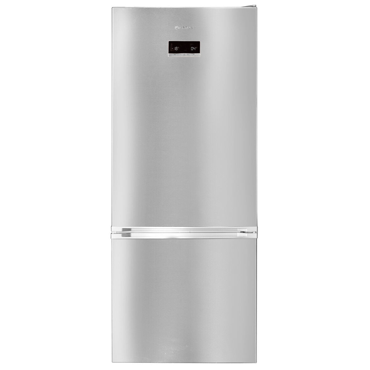 Artusi 405L bottom mount fridge - stainless steel, frost free, 4 star energy rating - AFBM462X