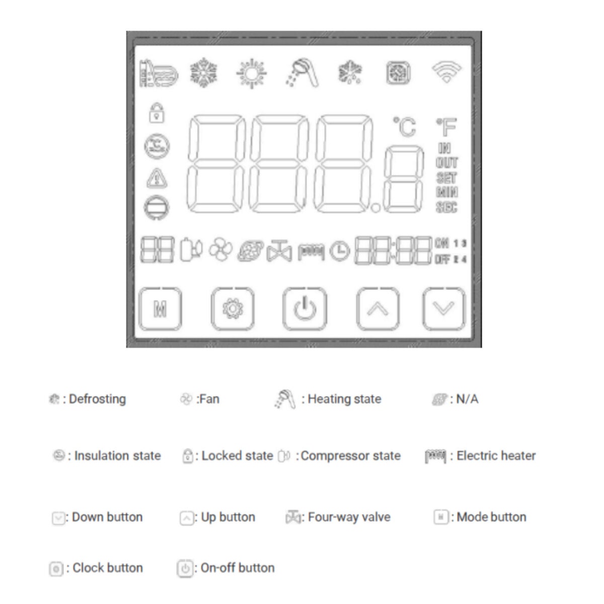 Econova 290L Heat Pump Hot Water System - Wi-Fi App Control, Obsidian Grey - ECON-300RVW