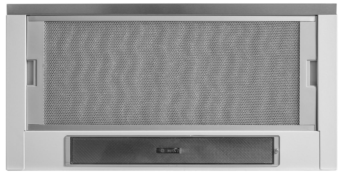 Westinghouse 60cm Slideout Rangehood - Stainless Steel, Three Fan Speeds, Halogen Light - WRH605IS