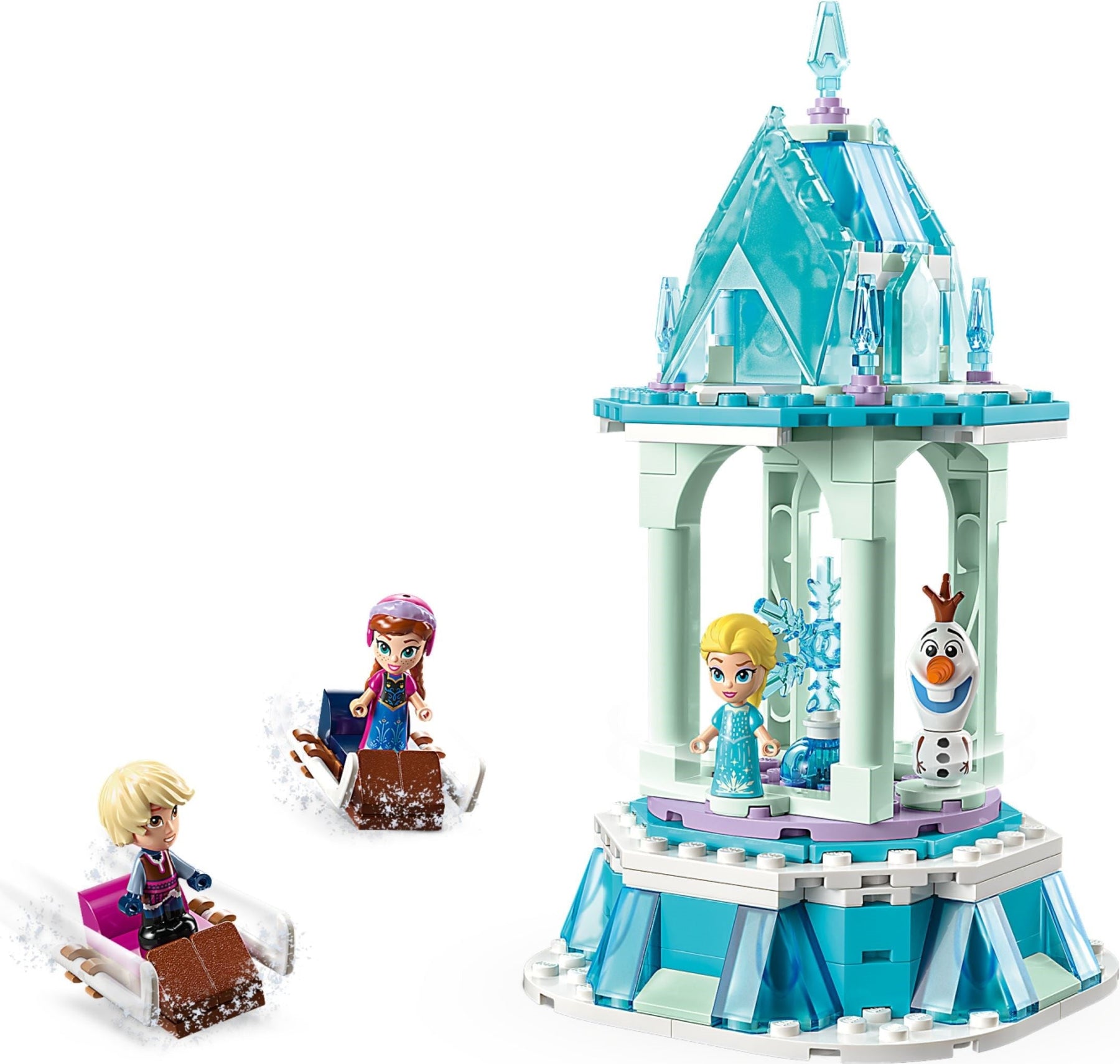 LEGO Disney 43217 Anna and Elsa's Magical Carousel - SuperSaverAU - view 2