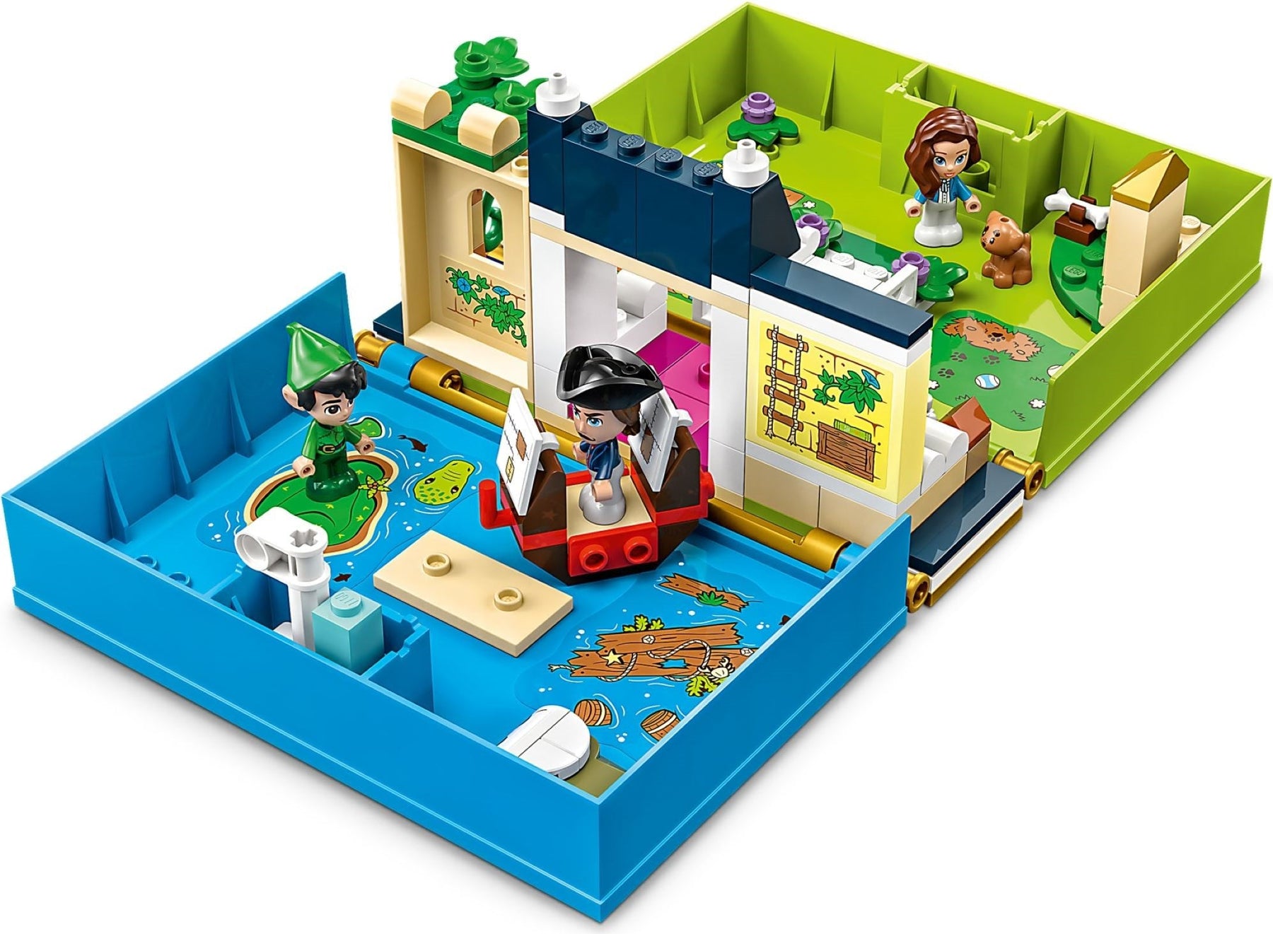 LEGO 43220 Peter Pan & Wendy’s Storybook Adventure – Disney Fairytale Set - SuperSaverAU - view 4