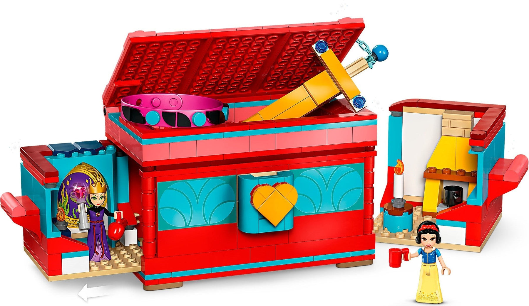 LEGO 43276 Snow White's Jewellery Box Disney Princess - SuperSaverAU - view 1