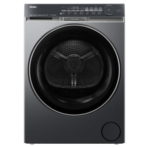 Haier 500 Series 10kg Heat Pump Dryer - Black, 10 Star Energy Rating, Wi-Fi Control - HDHP10DB1