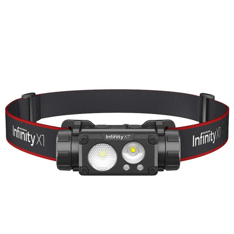Infinity X1 LED Head Torch 3 Pack 1500 Lumen Waterproof IPX8