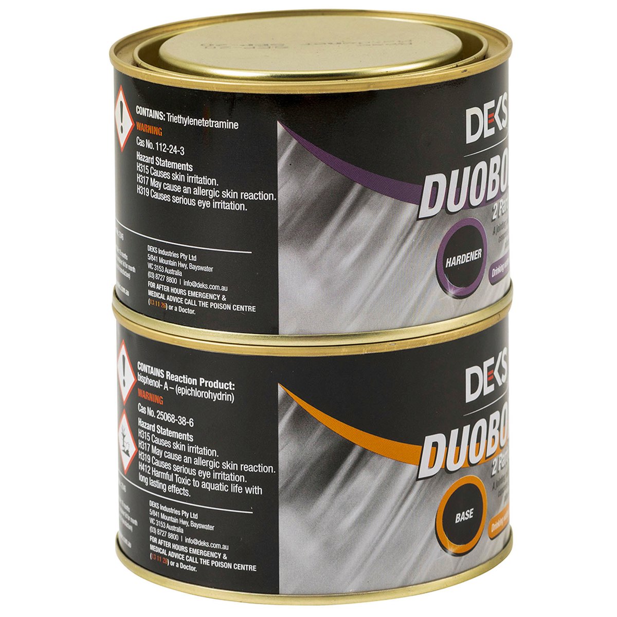 Deks Jointing Putty - 1L Two Part Epoxy - Grey - Water Safe - Durable - SuperSaverAU - view 2