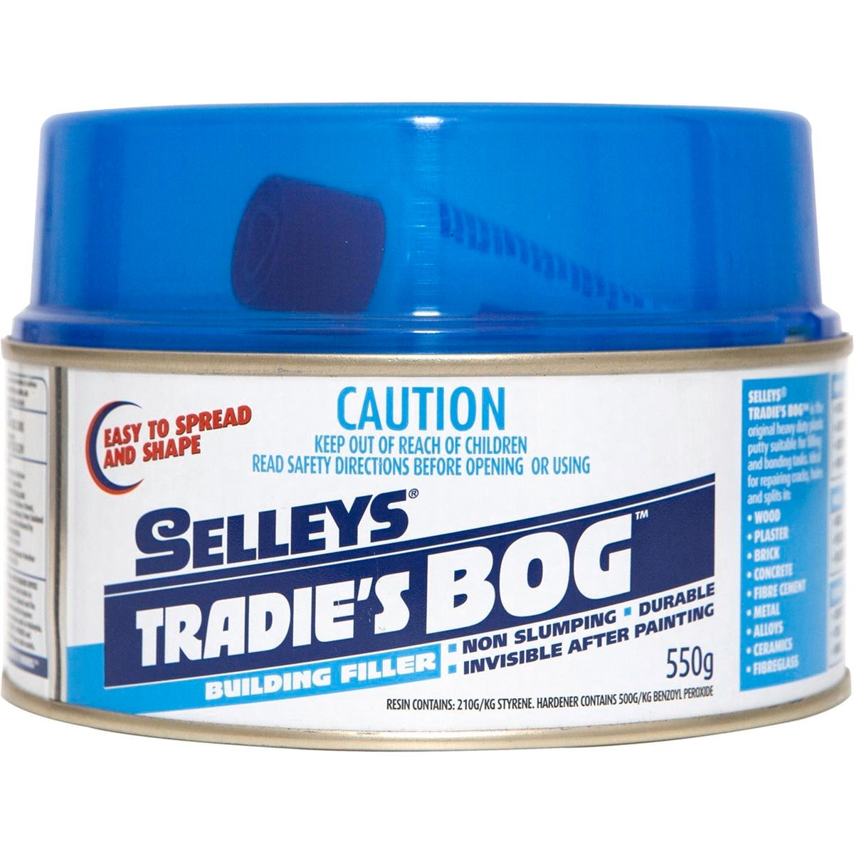 Selleys 550g Tradie's Bog Polyester Filler