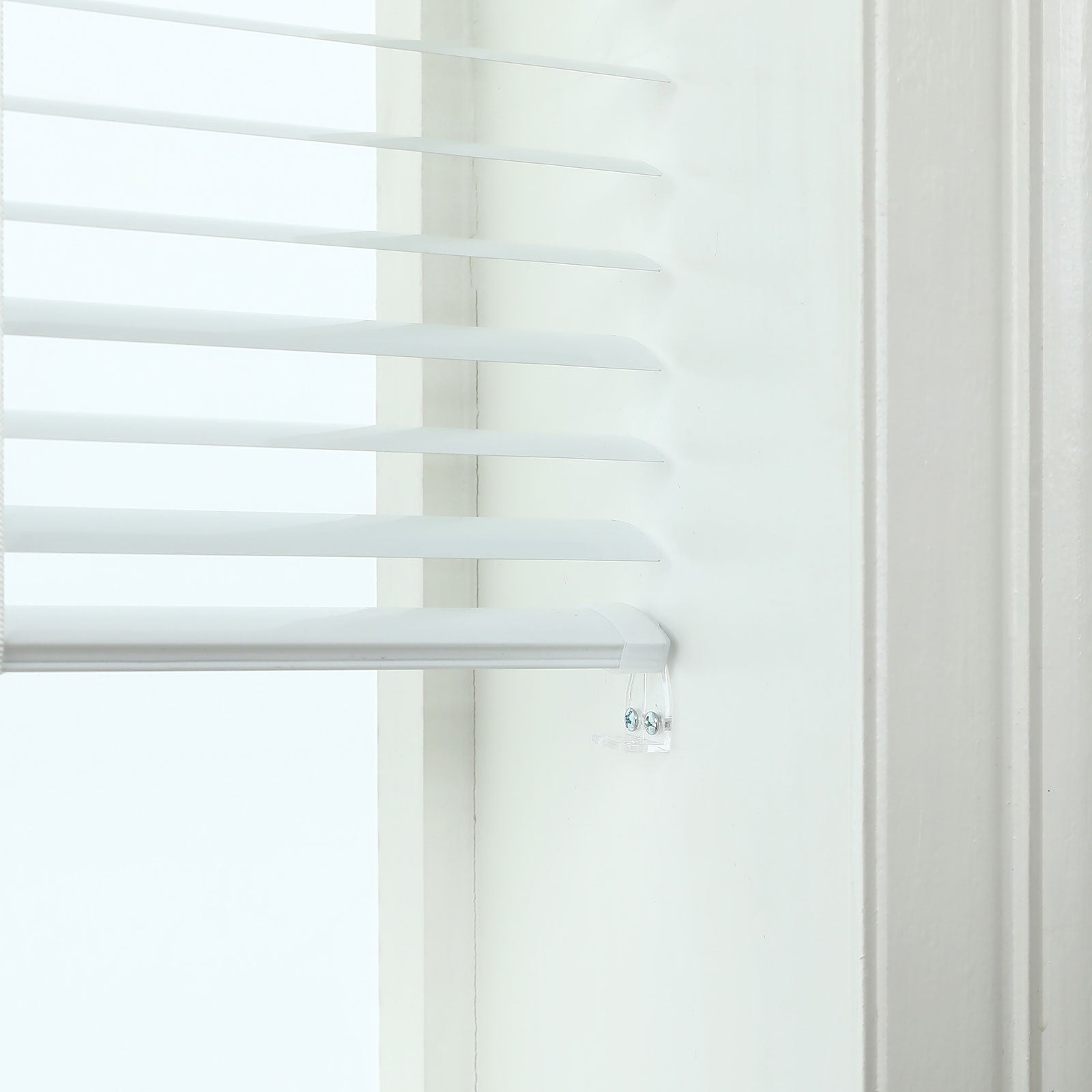Windoware Venetian Blind Hold Down Clip Clear - 2 Pack