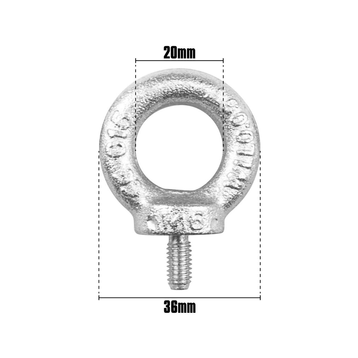 Pinnacle M6 Zinc Plated Eye Bolt