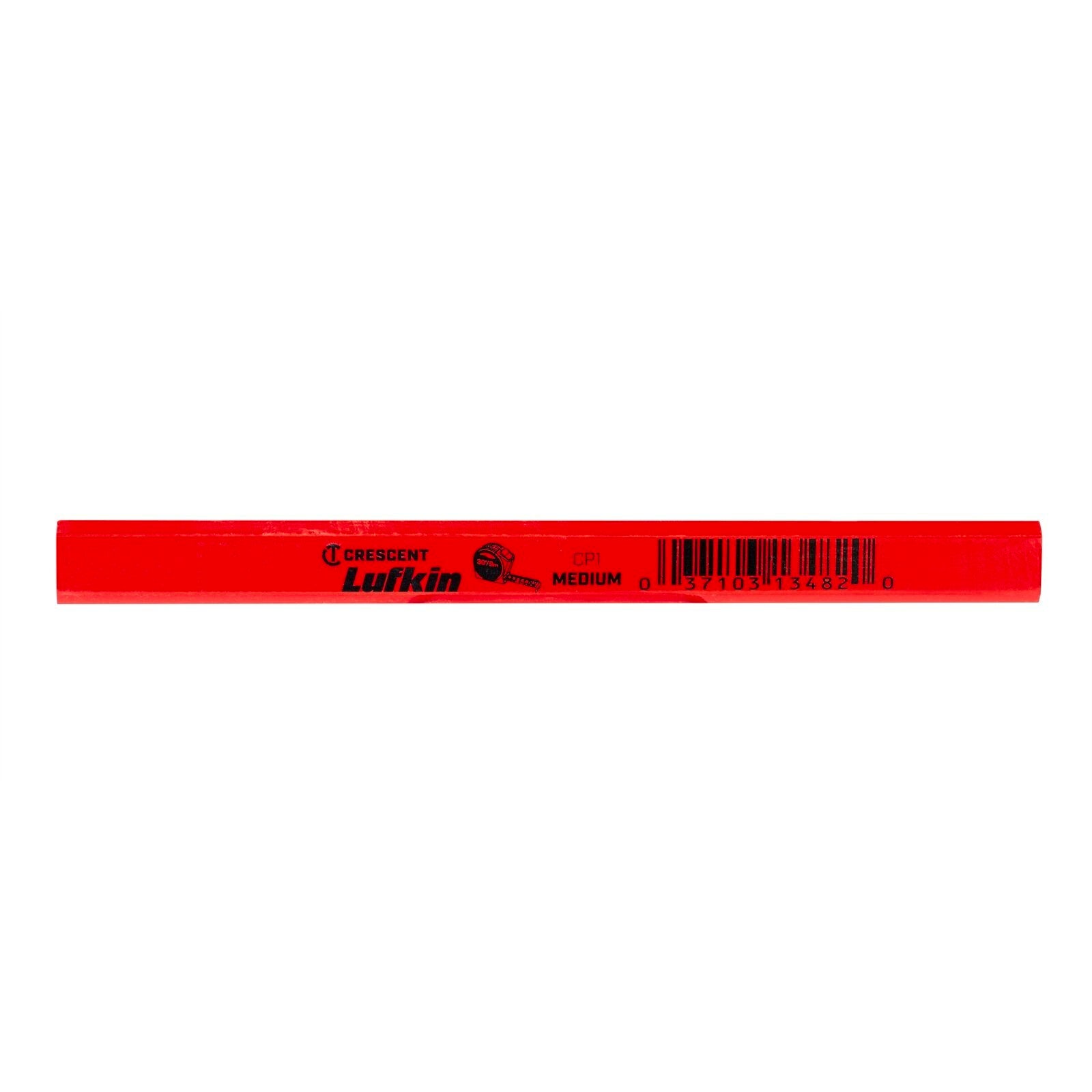 Crescent Lufkin Medium Red Carpenters Pencil, Wood, Waterproof Marking Tool