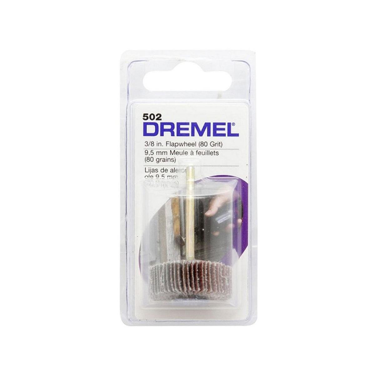 Dremel 80 Grit Sanding Flap Wheel 41mm, Rotary Tool Accessory