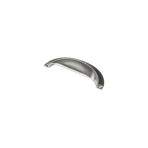 Kaboodle 64mm Cup Handle Brushed Nickel Finish Zinc Kitchen Cabinet Pull