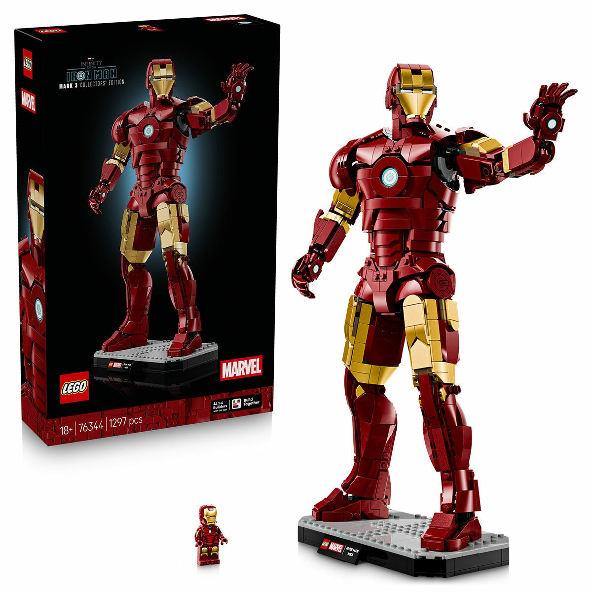 LEGO Marvel Iron Man Mark 3 Collectors Edition 76344