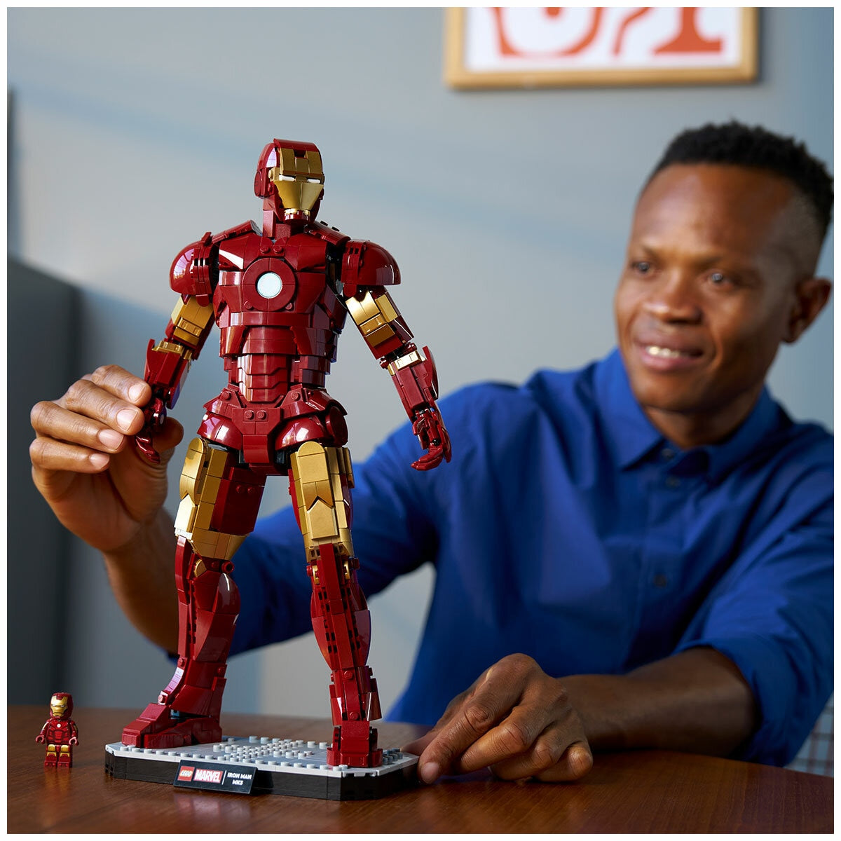 LEGO Marvel Iron Man Mark 3 Collectors Edition 76344