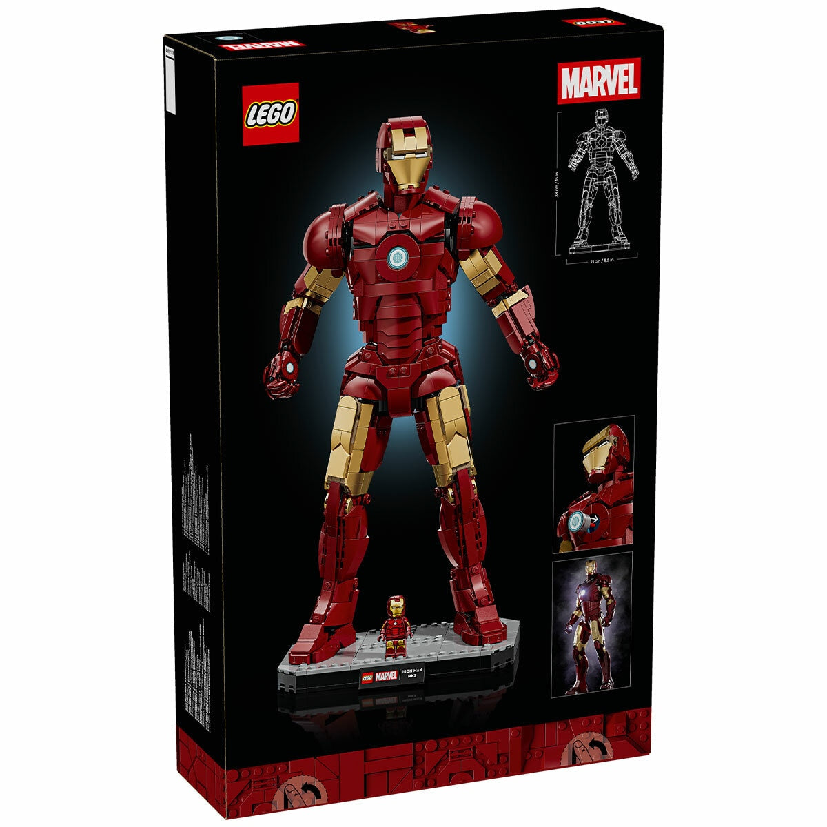 LEGO Marvel Iron Man Mark 3 Collectors Edition 76344