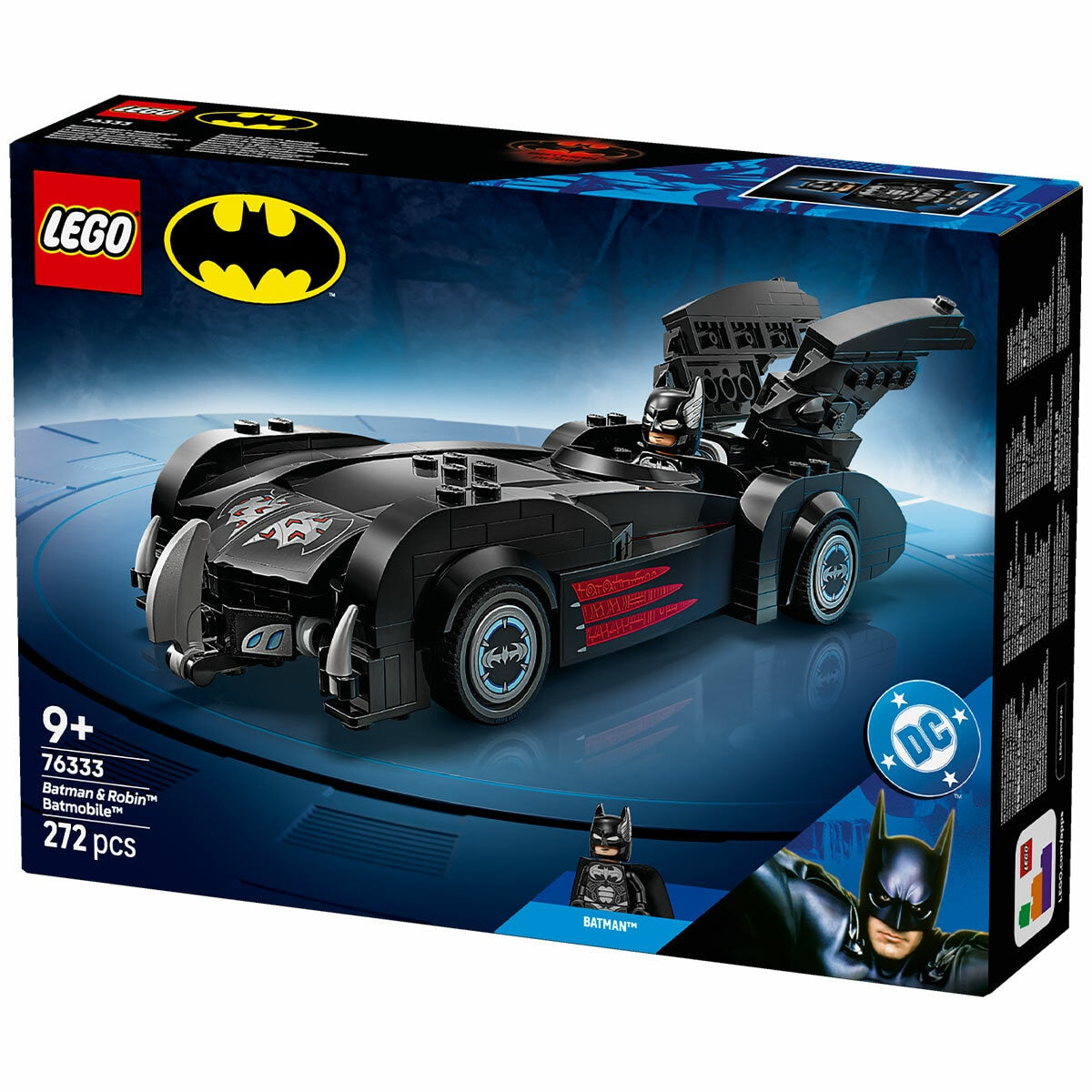 LEGO Super Heroes DC Batman and Robin Batmobile 76333