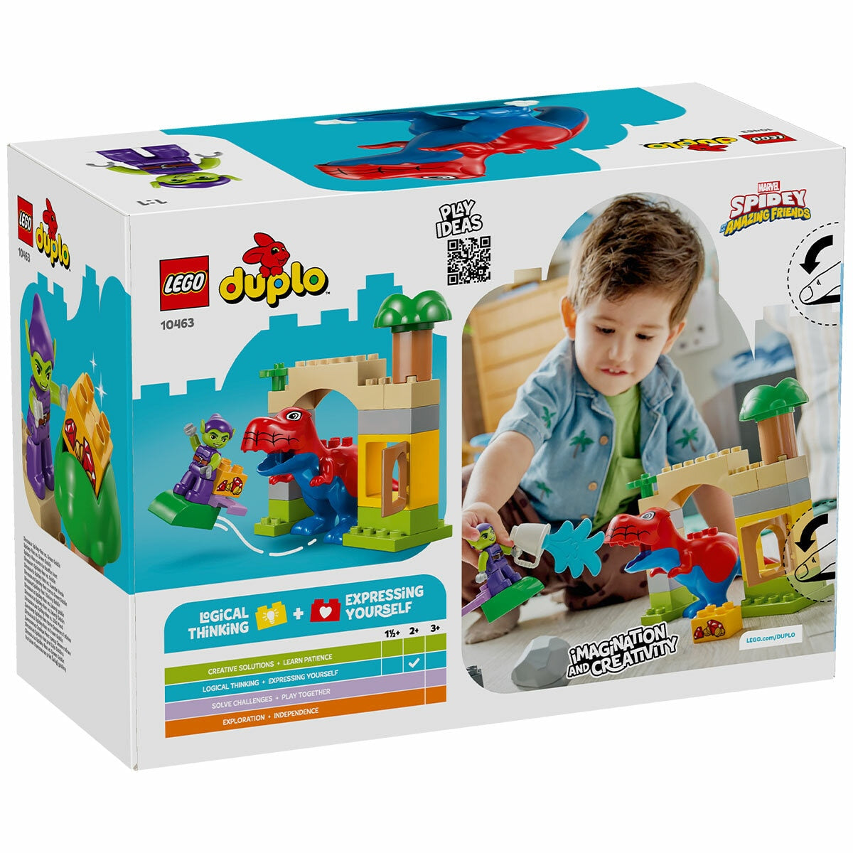 LEGO DUPLO Marvel Dinosaur Spidey-Rex vs. Green Goblin 10463