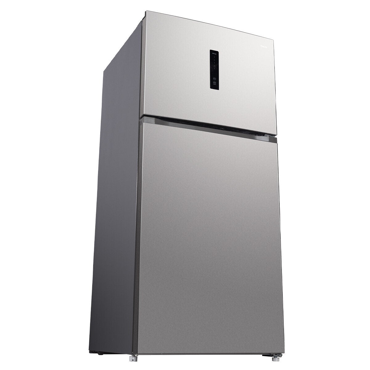 CHiQ 515L Top Mount Fridge - Stainless Steel with Wine Rack and Easy-to-Get Ice Box - CTM512NSS5E