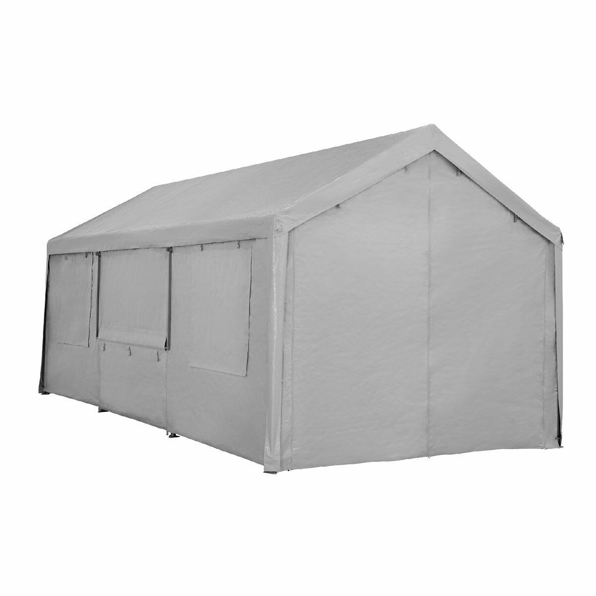 Car Canopy 3 x 6M Grey