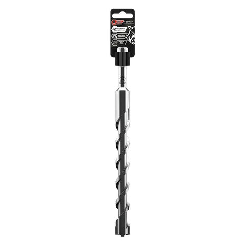 Full Boar 4 Cut Tip Drill Bit - 22mm x 260mm - Carbide - Concrete Use - SuperSaverAU - view 1