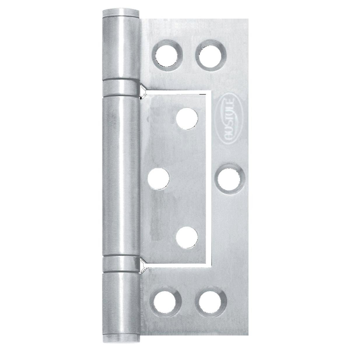 Austyle 100 x 47 x 2.5mm 304 Stainless Steel Fast Fix Non-Mortise Flush Hinge