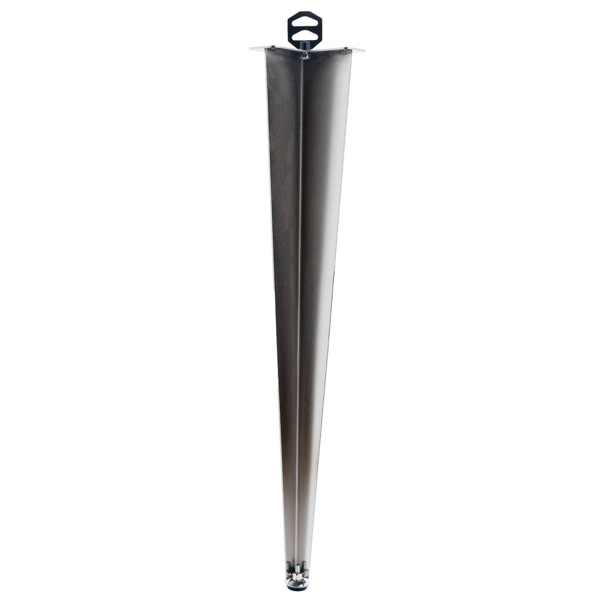 Taskmaster Corner Furniture Leg - 710mm - Satin Chrome - Durable & Adjustable - SuperSaverAU - view 1
