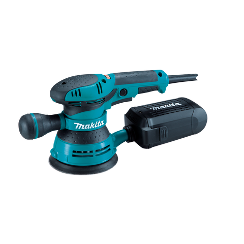 Makita 125mm (5") 300W Random Orbital Sander BO5041KX Corded, Variable Speed, Dustbox
