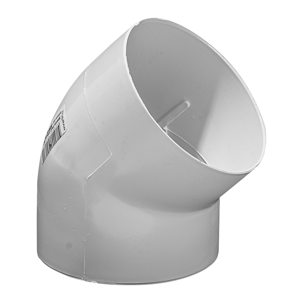 Holman 90mm 45° Female-Female PVC Stormwater Elbow, Off White Pipe Bend