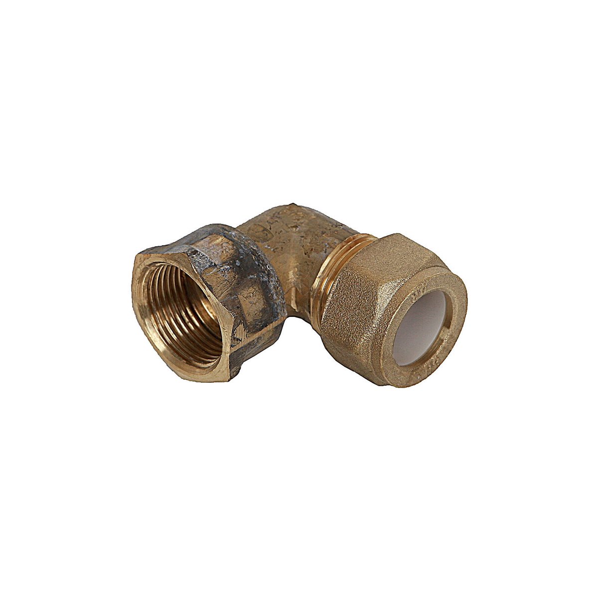 Brasshards Brass Female Compression Elbow 15c x 15fi - Lead-Free - 30mm - SuperSaverAU - view 1
