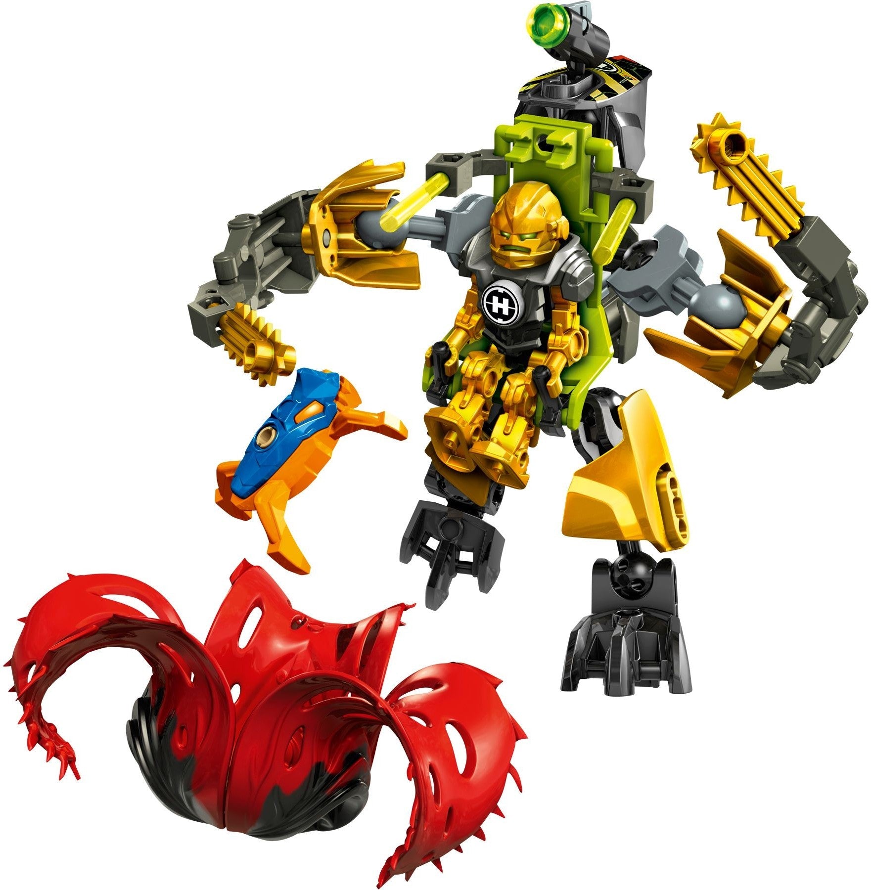 LEGO 44023 ROCKA Crawler: Underworld Machine with Chainsaw Hands - SuperSaverAU - view 7