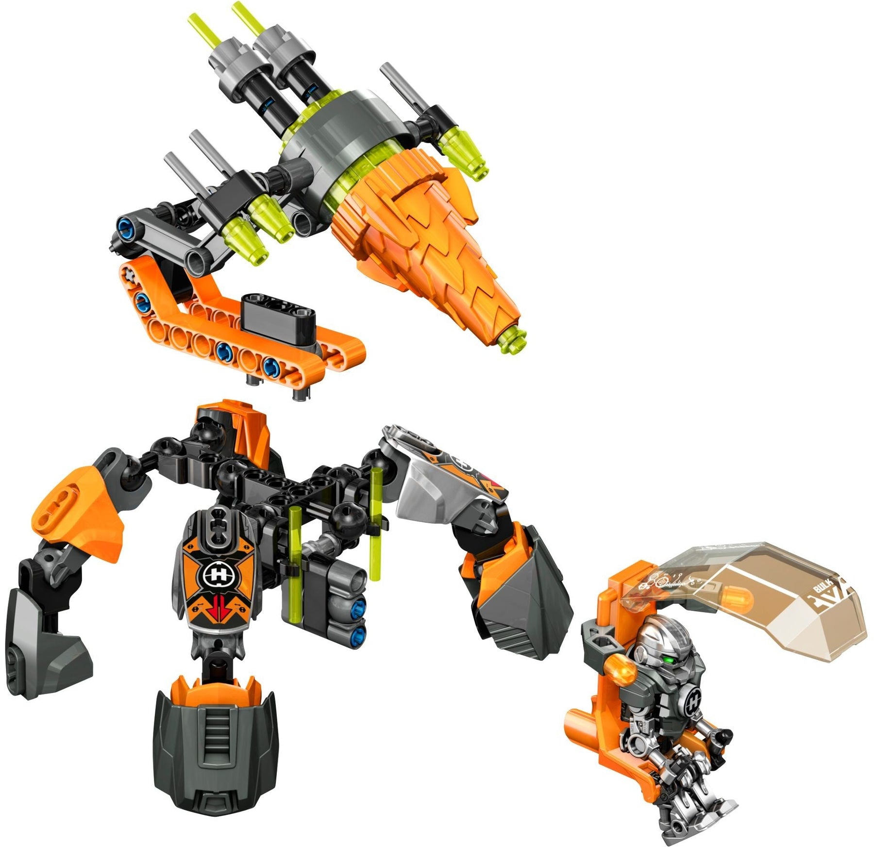 LEGO 44025 BULK Drill Machine - Hero Factory Robot - SuperSaverAU - view 3