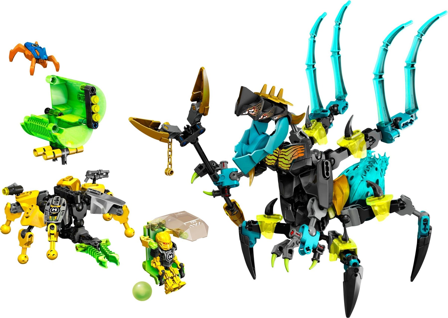 LEGO 44029 QUEEN Beast vs. FURNO, EVO & STORMER Hero Factory - SuperSaverAU - view 2