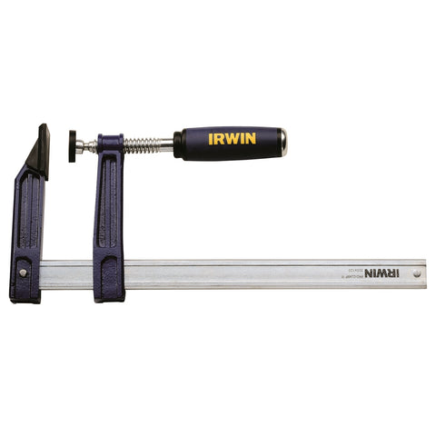 Irwin Pro 300mm Medium Duty F Clamp Iron with Soft-Grip Handle