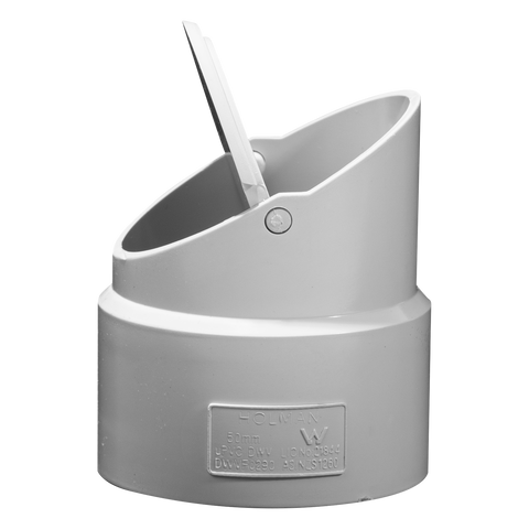 Holman 50mm PVC DWV Flap Valve Push to Connect DWVF0290