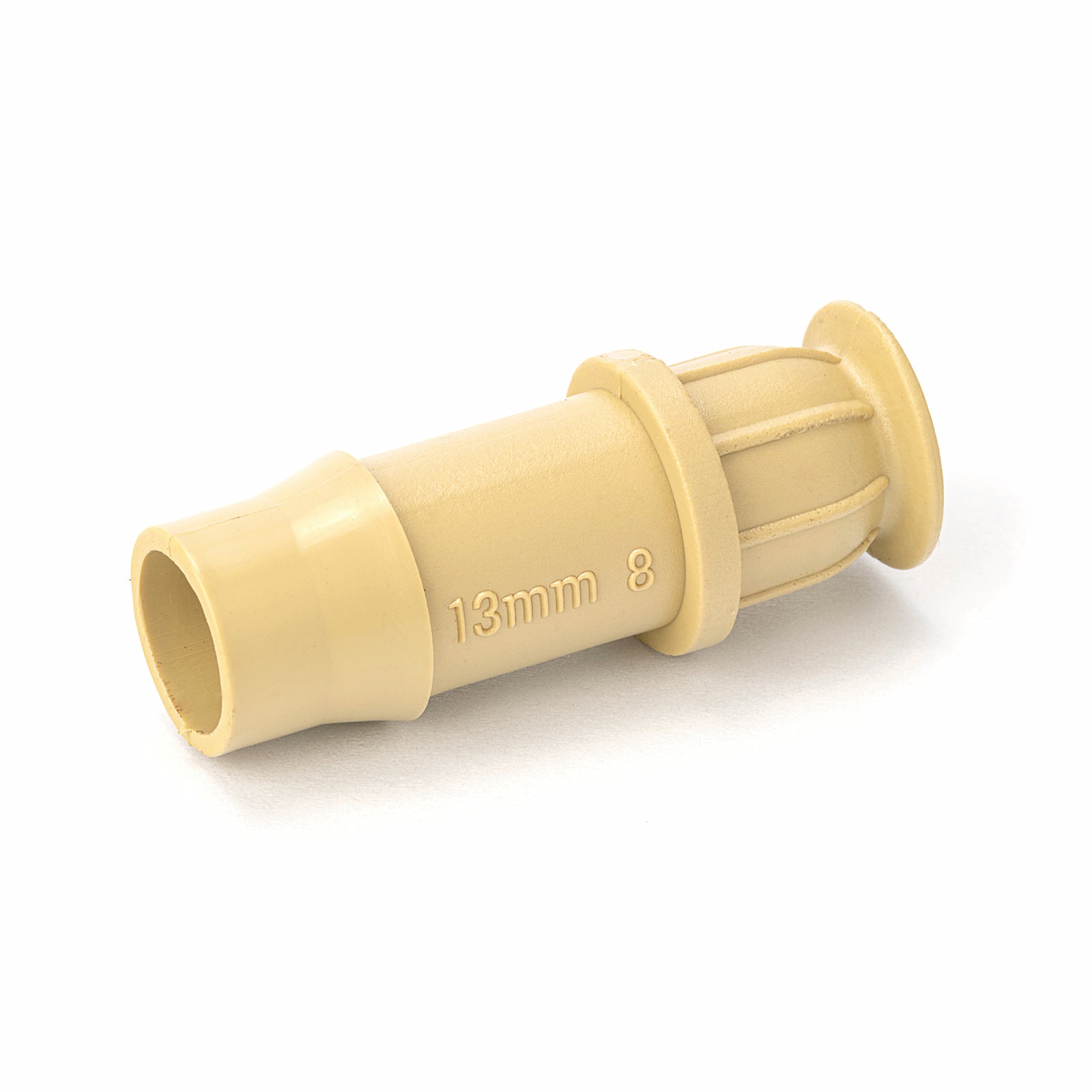 Holman 13mm Beige Poly Barbed Micro End Plug - Polypropylene Irrigation Fitting