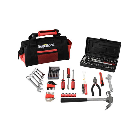 Supatool 105 Piece Tool Bag Kit - Carbon Steel - Easy Carry - Versatile - SuperSaverAU - view 1