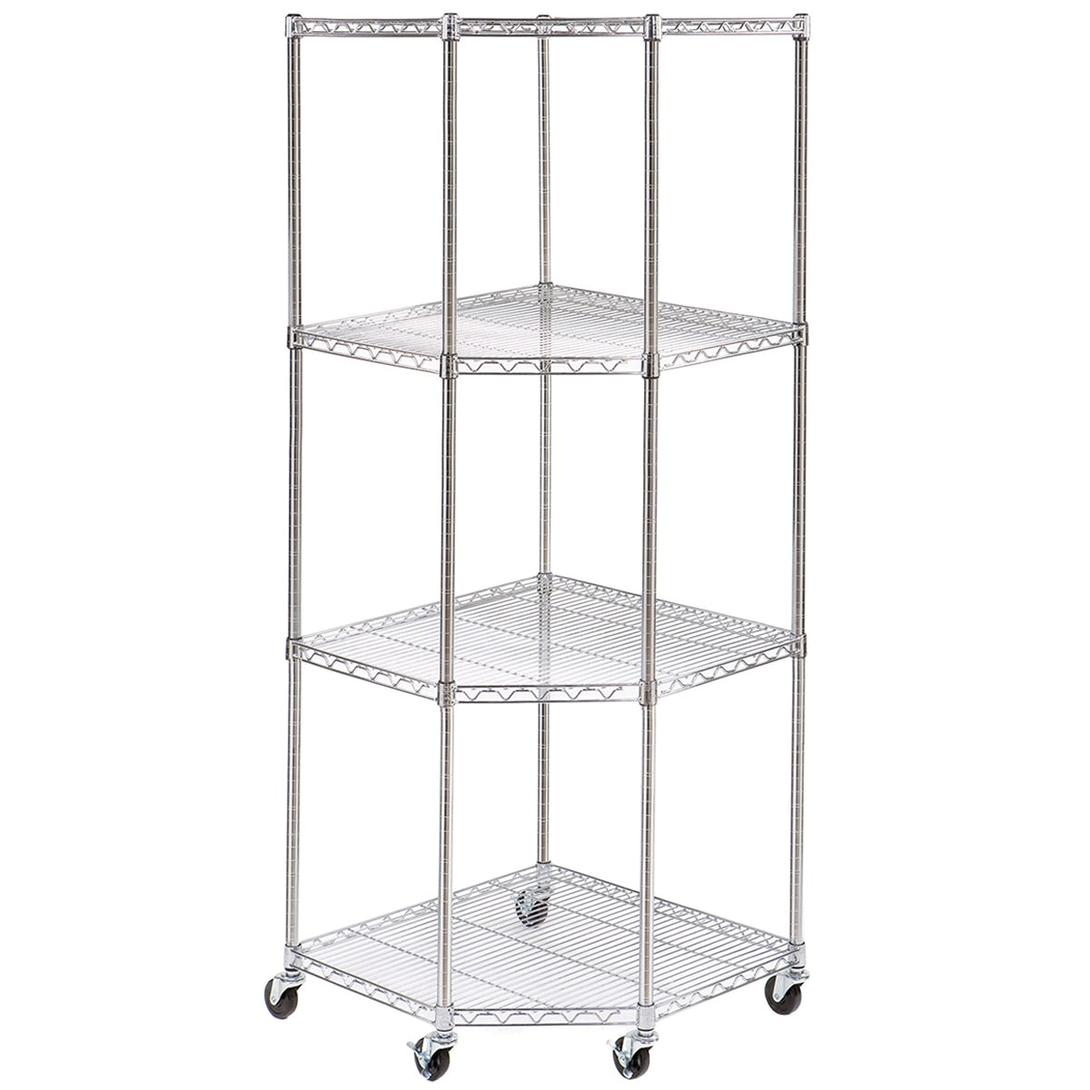 Seville Classics 4 Tier Corner Shelf - SuperSaverAU - view 1