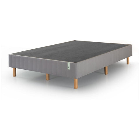 Zinus Quick Snap Queen Ensemble Bed Base - Steel Frame, Bolt-Free Snap Assembly - AU-FRBX-9GR-Q