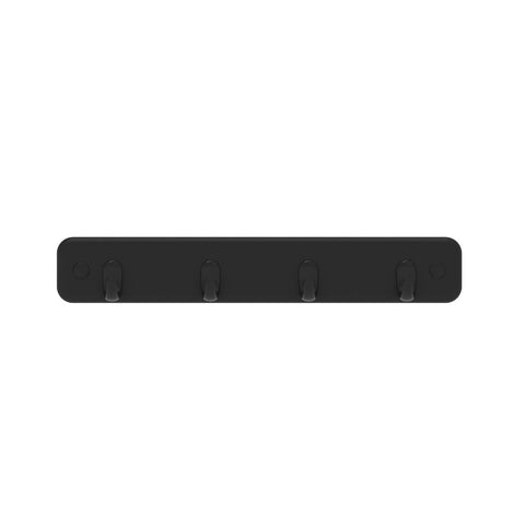 Mode 245mm Black Board Key Rack 4 Hooks