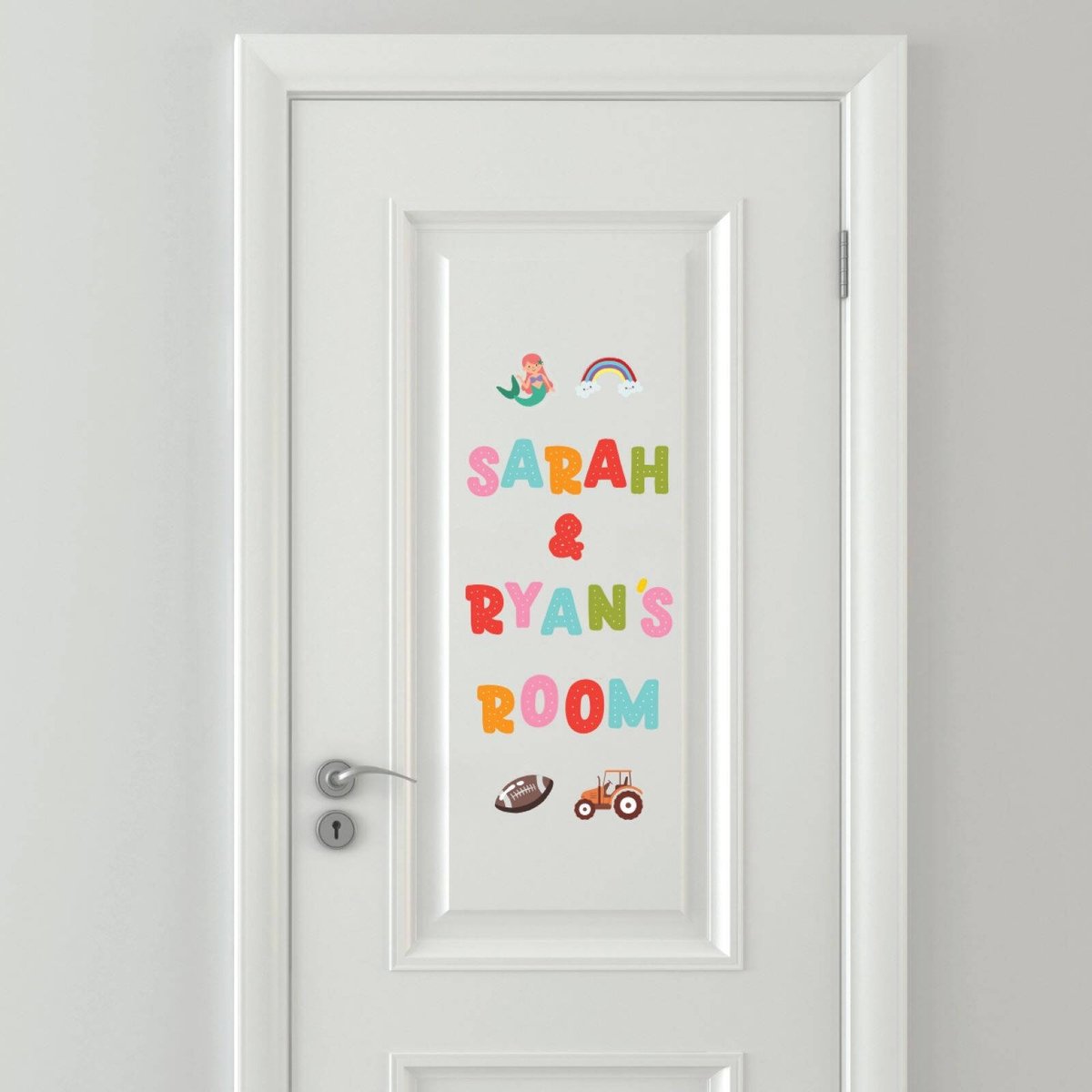 Numero Kids Vinyl Letter Kit - Customisable Vinyl Letters - 197mm x 225mm - Fun Fonts - SuperSaverAU - view 2