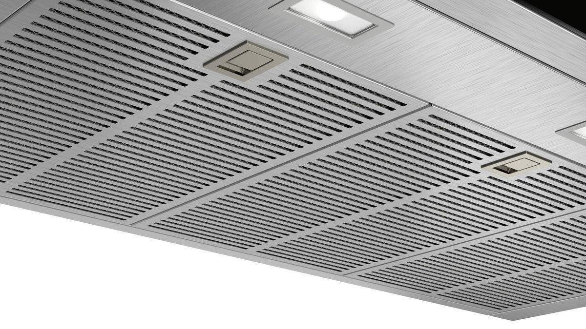 Bosch Series 8 90cm canopy rangehood - Stainless steel - 964m³/h, Home Connect, PerfectAir sensor - DWB91PR50A