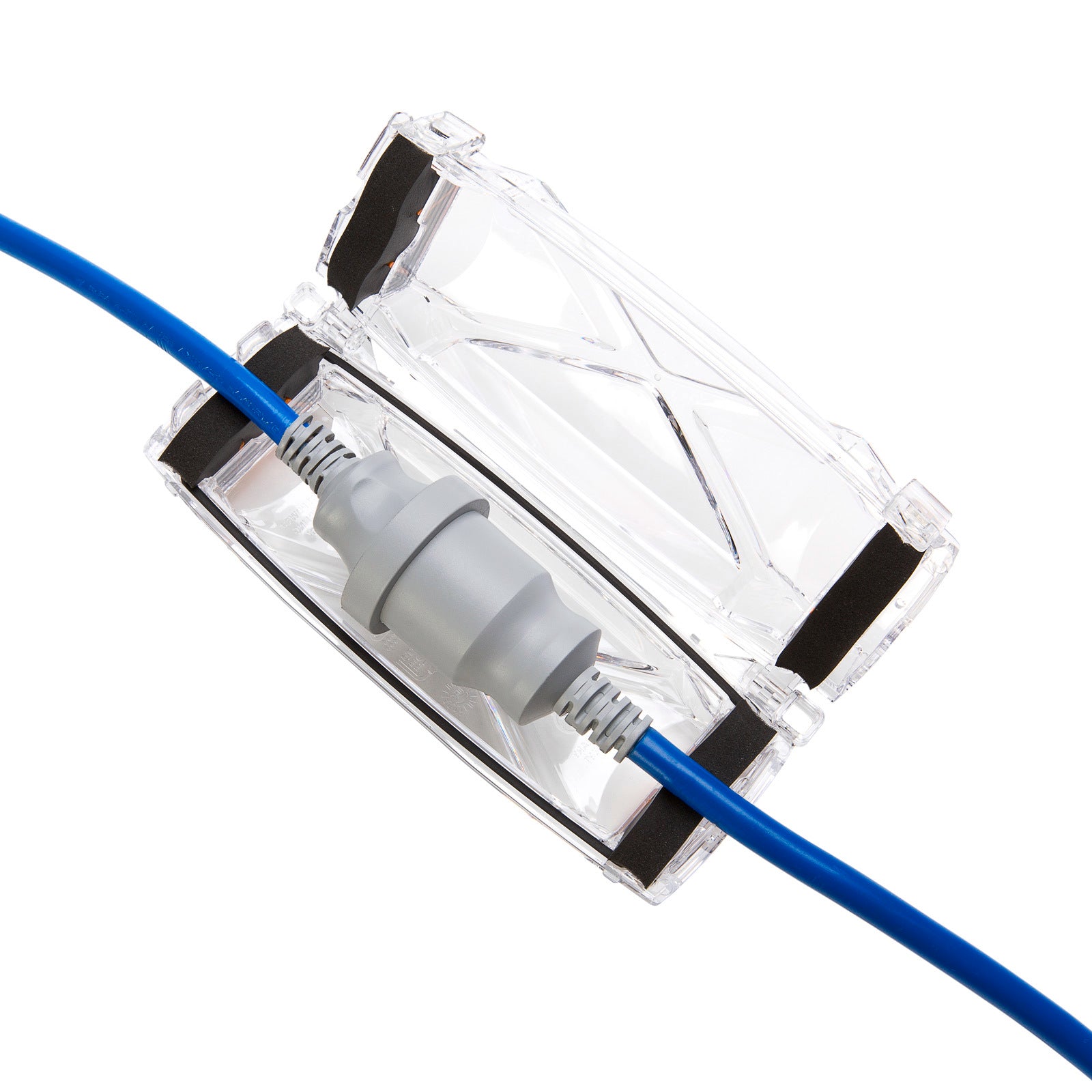 Ampfibian X2 Weatherproof Connector Protector IP55 Clear Heavy Duty Outdoor