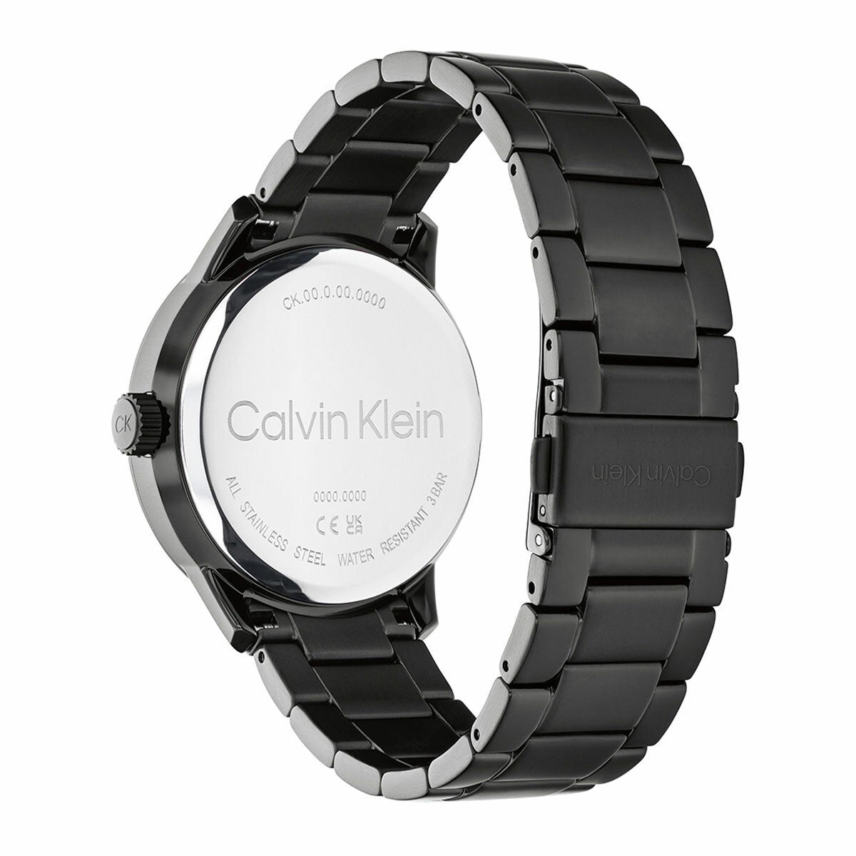 Calvin Klein Minimalistic Pilot Black Steel Wristwatch Mens 42mm Black Dial — image 3