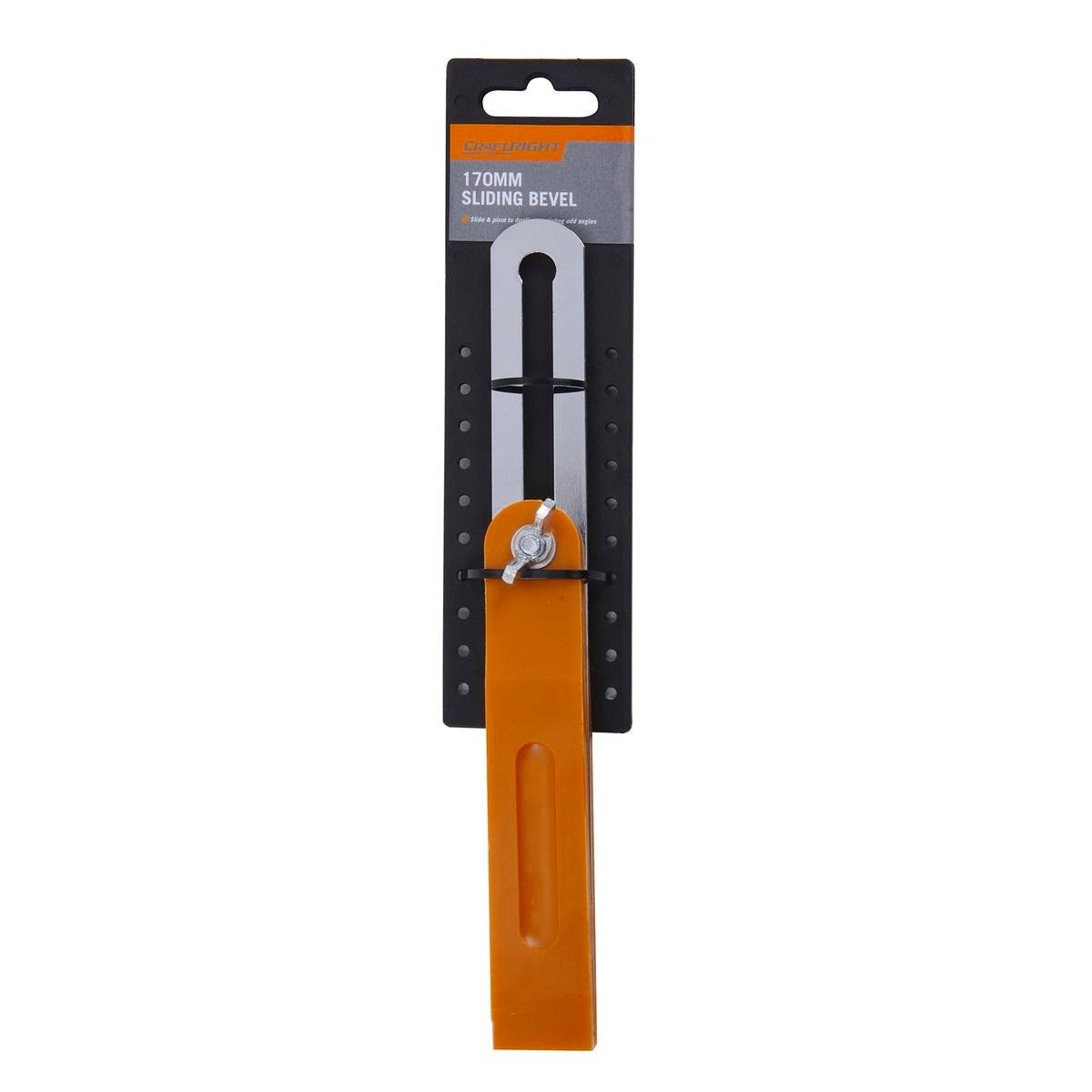 Craftright Sliding Bevel - 170mm - Cast Iron - Easy Angle Duplication - SuperSaverAU - view 1
