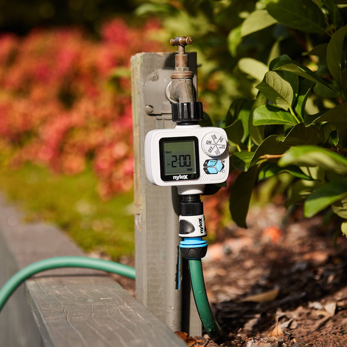 Nylex Digital Tap Timer - Programmable Watering Device - 80mm x 160mm x 115mm - Flexible Scheduling Options - SuperSaverAU - view 3