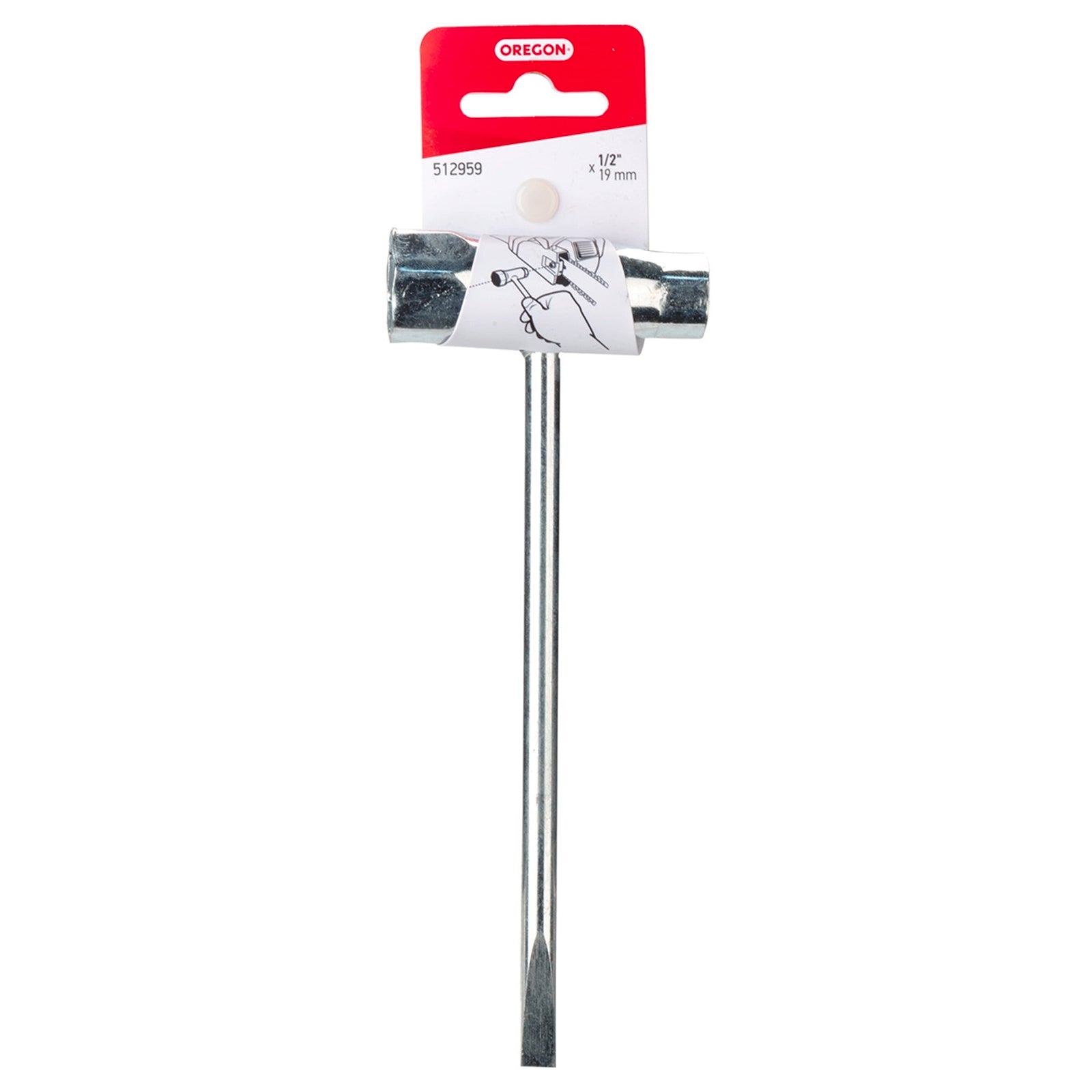 Oregon 13 x 19mm Metal Chainsaw Scrench Tool 512959