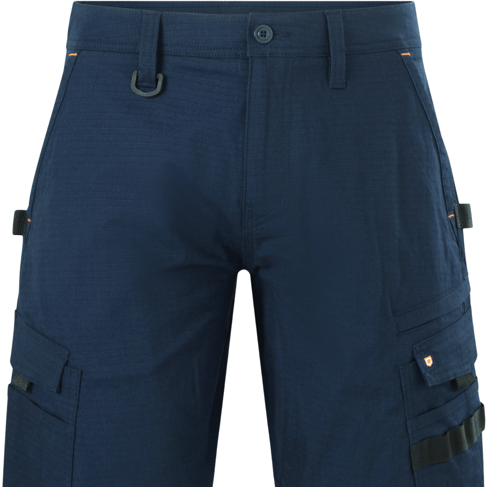 Citeco Men's Navy Mid Shorts - Ripstop Cargo Stretch, Size 87R